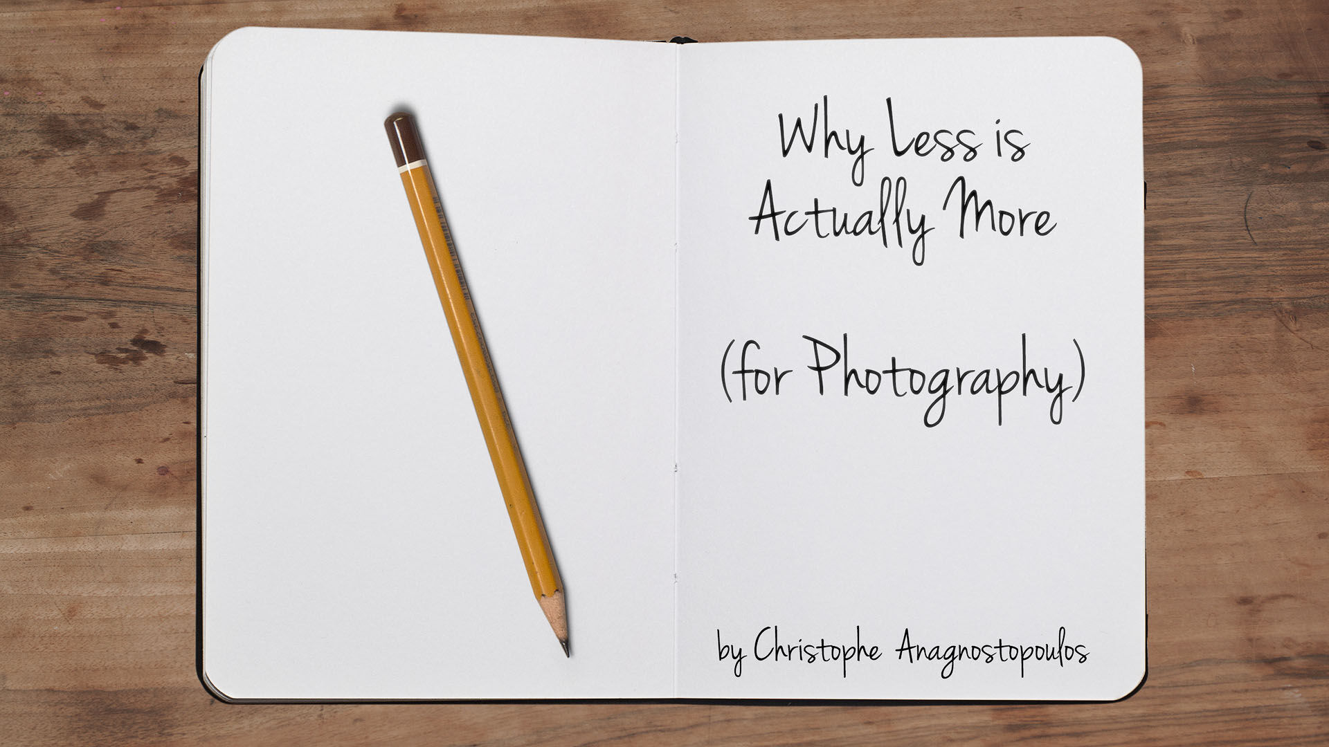 Why Less is Actually More (in Photography)