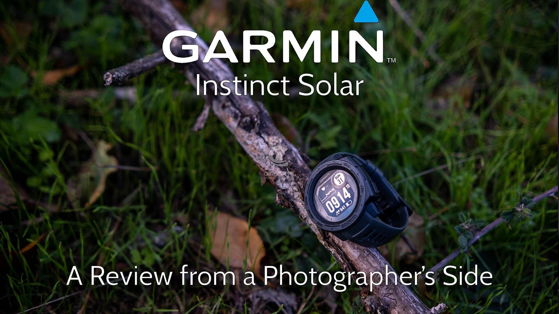 Garmin Instinct Solar Photography Review