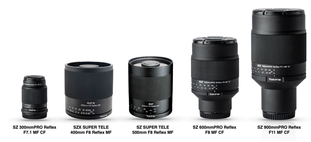 Tokina SZ SUPER TELE 500mm F8 Reflex MF Lens